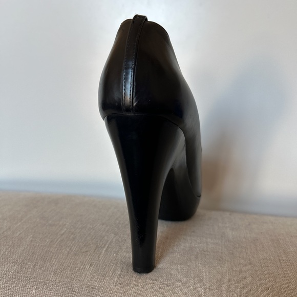SOLD-Jil Sander leather platforms - Picture 6 of 11